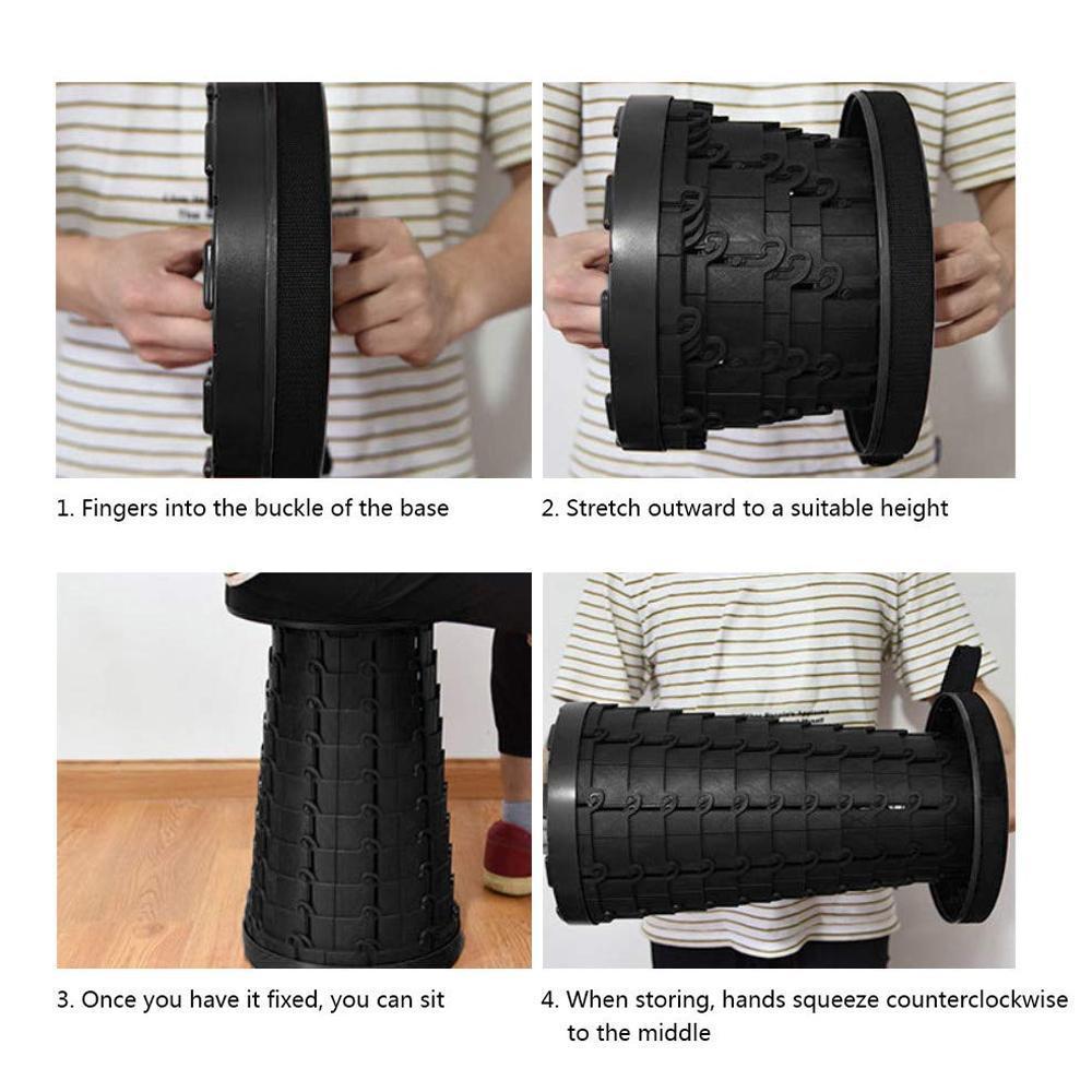 Upgraded Retractable Folding Stool | Stornfield