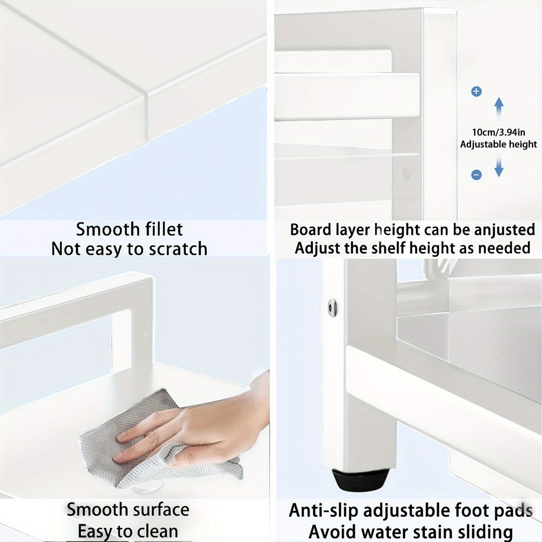 Expandable Microwave Shelf 2 Levels | Stornfield