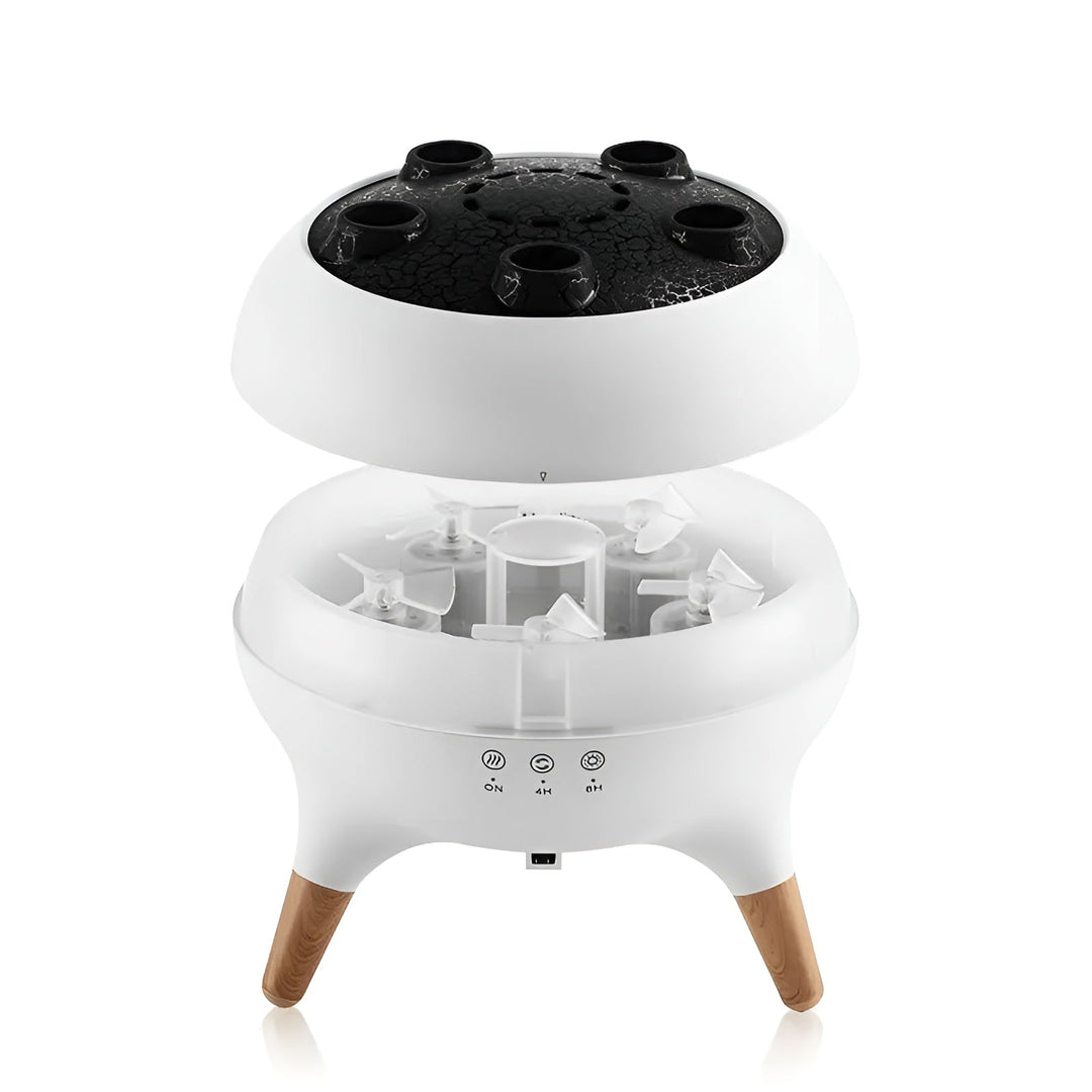 Aroma diffuser in jellyfish shape – color change & remote control | humidifier for home & office | Stornfield