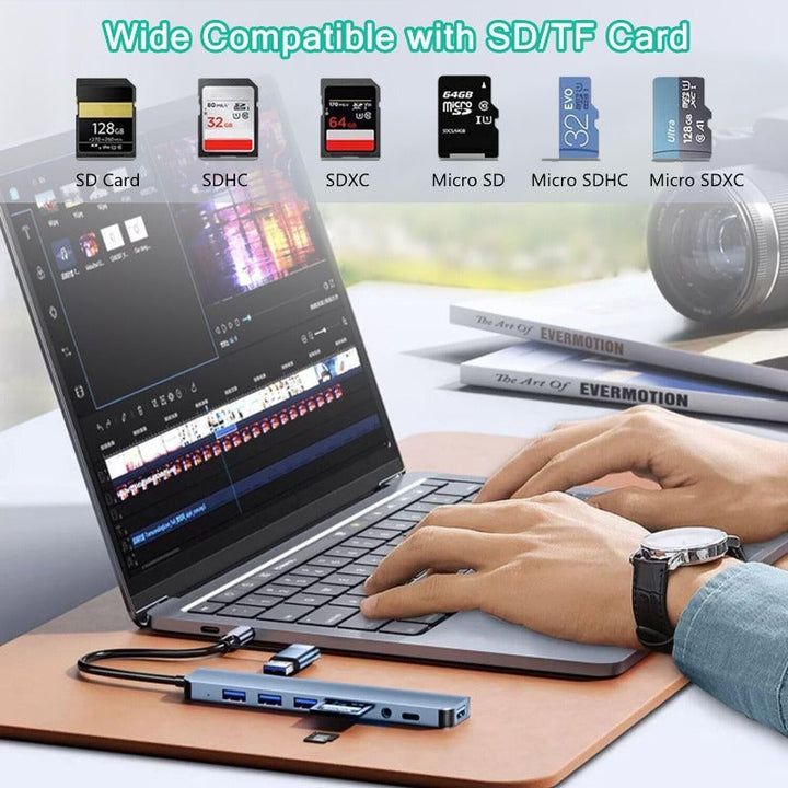 Premium Aluminum Docking Station Stornfield