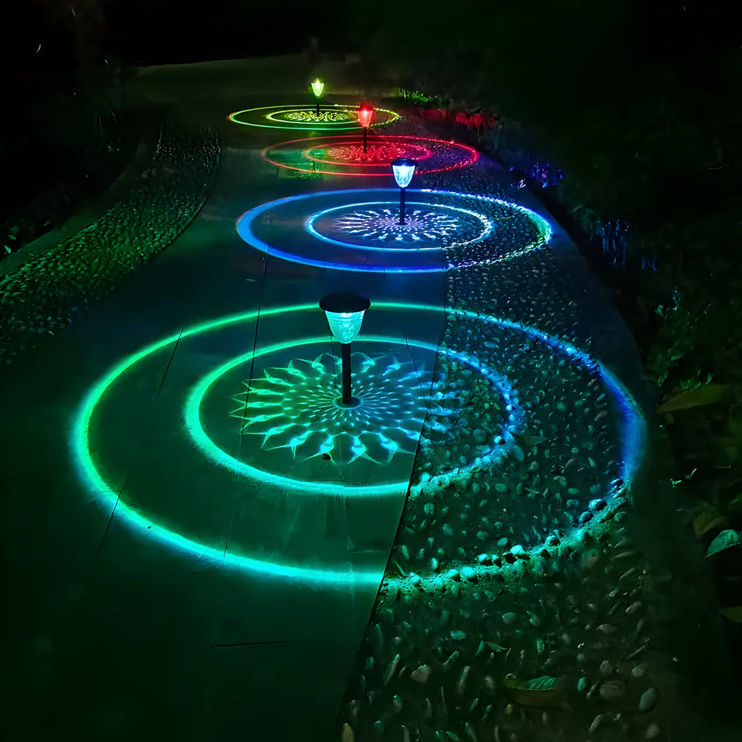 SunSphere Light - High-quality 4-piece solar garden lights | Stornfield
