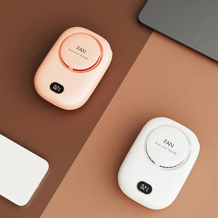 Portable USB Rechargeable Hanging Neck Mini Fan | Stornfield