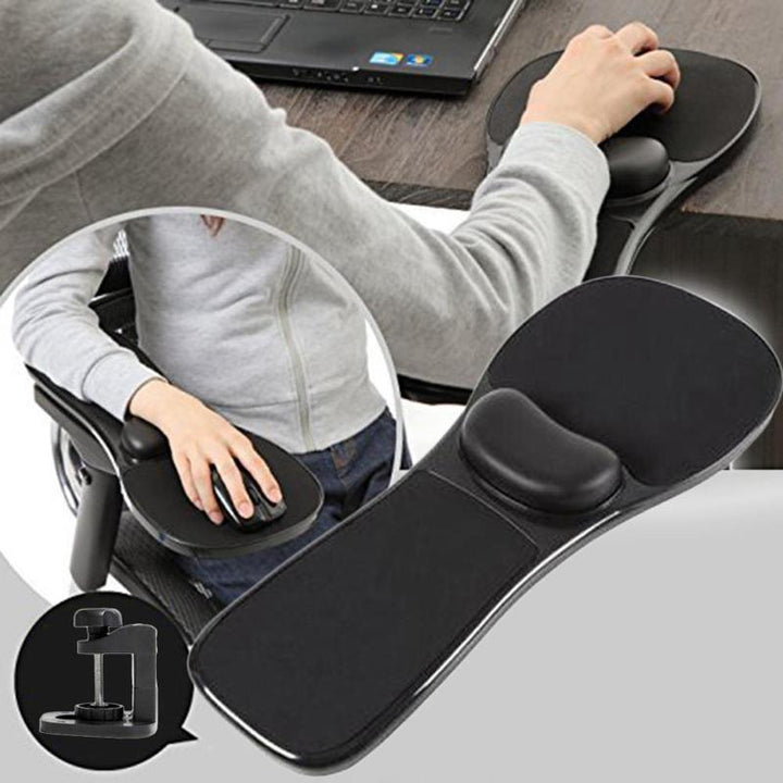 Ergonomic Armrest with Mouse Pad | Stornfield