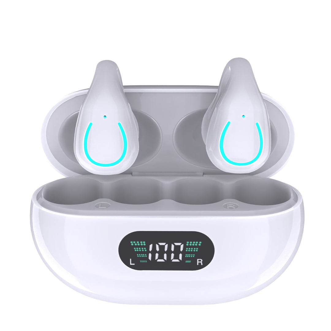 Clamp Earbuds Bluetooth, non-invasive, noise cancellation