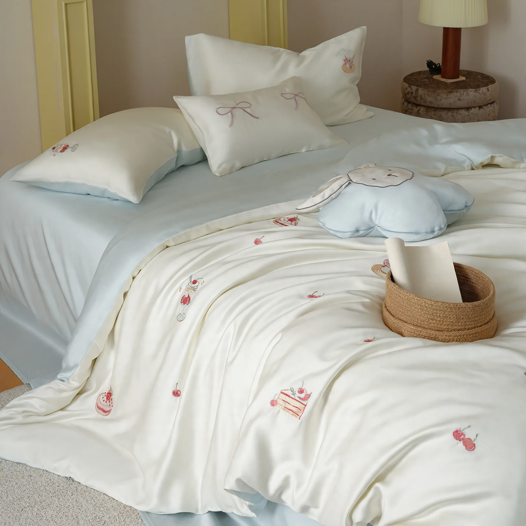 Bedding set, Tencel-Lyocell, cartoon design, summer