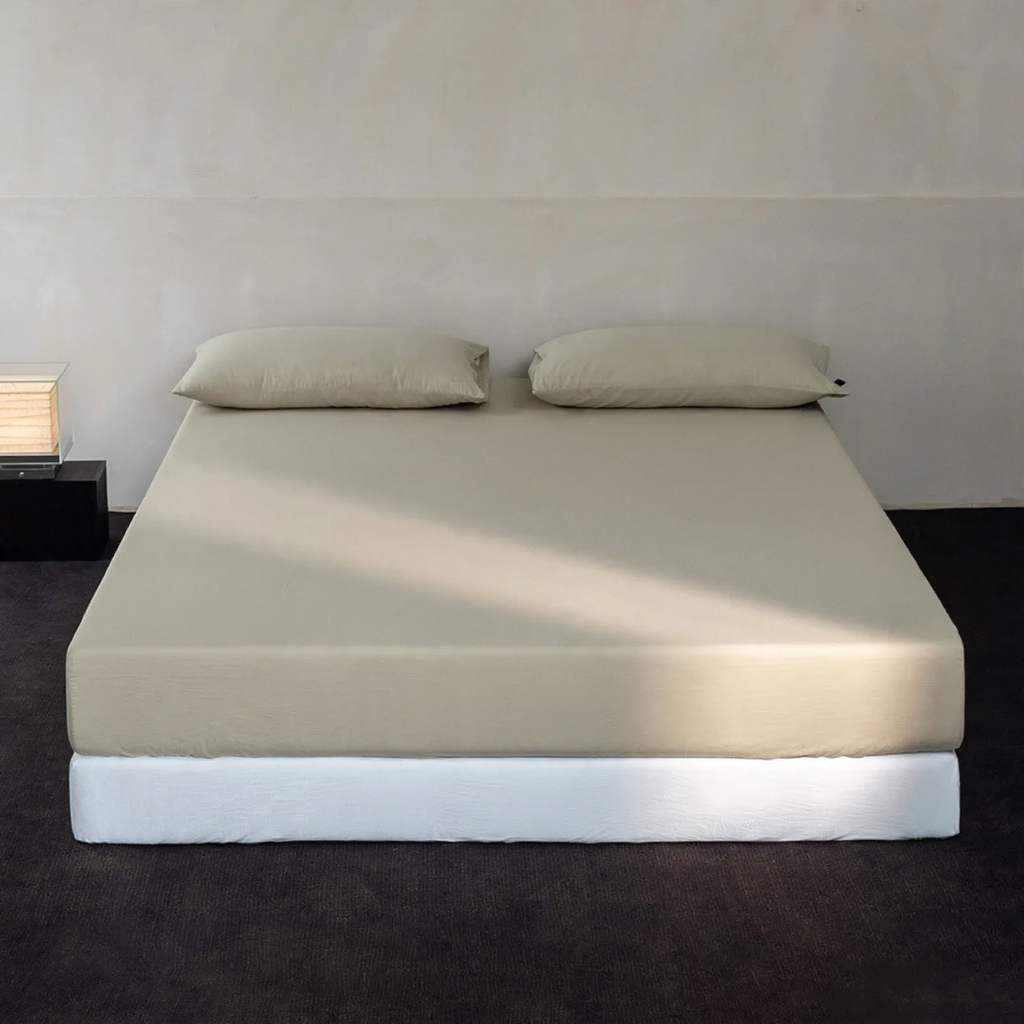 Antibacterial fitted sheet, cotton double gauze