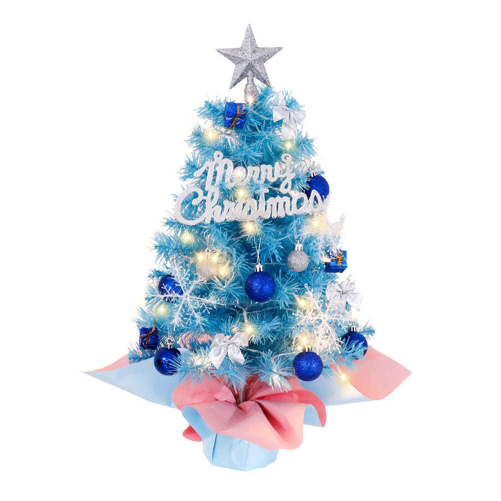 Blauer Mini Christmas Tree, 45 cm