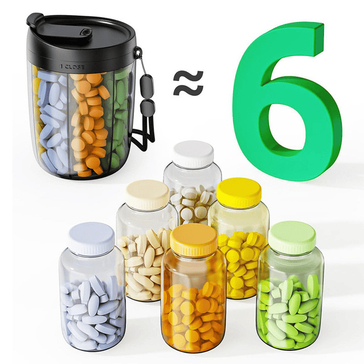 Storage box with 6 compartments – DailyCase | Stornfield