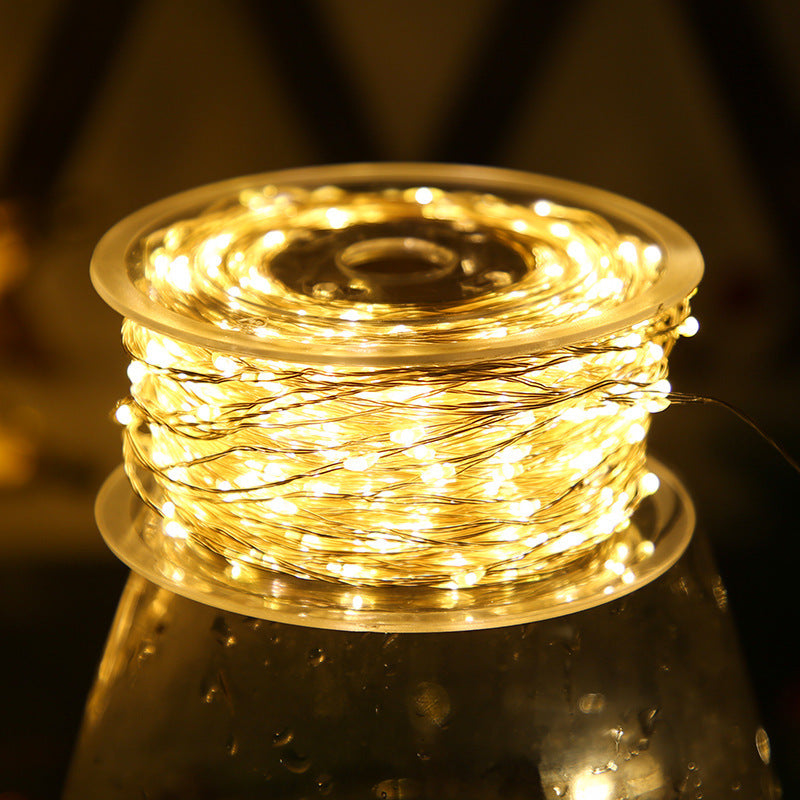 LED string lights with remote control