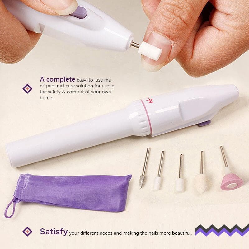 NailPro Electric Nail File Set 2-Pack | Stornfield