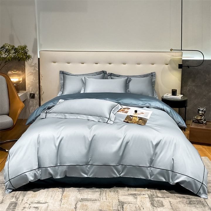Luxurious bedding set, long-staple cotton, satin weave