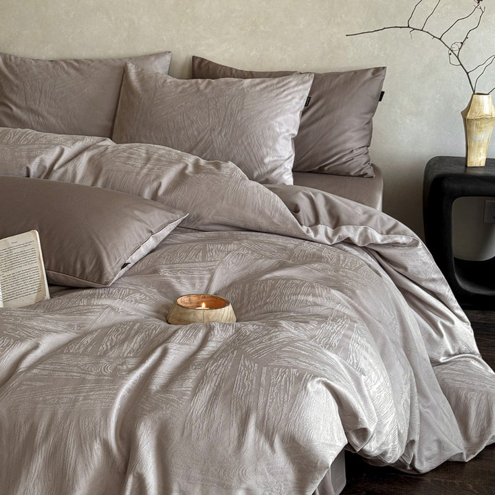 Long-staple cotton bedding, 100, satin binding