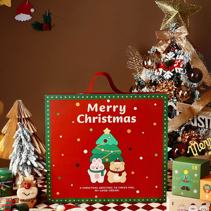 Christmas Countdown Gift Box, 24 Compartments