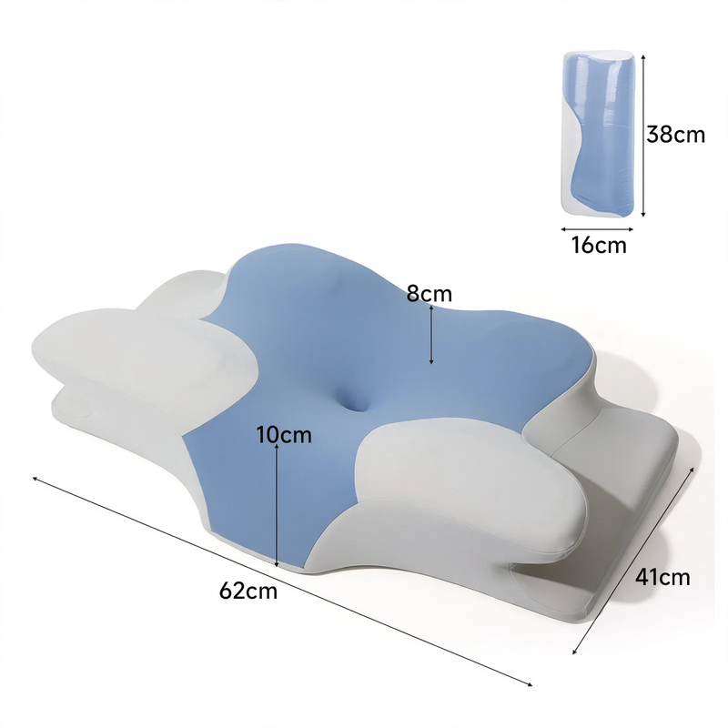 Butterfly-shaped neck pillow MJ8149 with memory foam