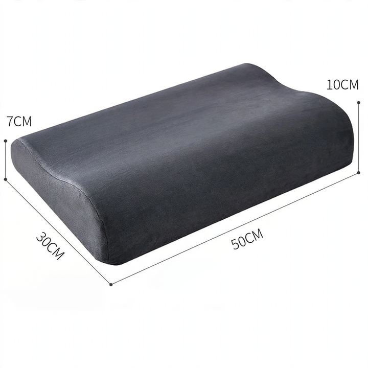 Wellen-neck support pillow made of memory foam