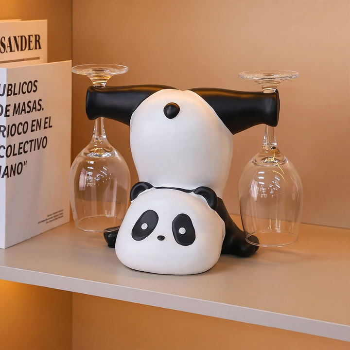 Panda-wine bottle holder, modern art design