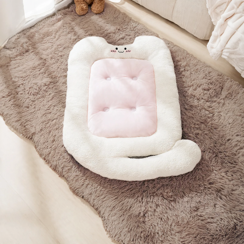 Dog bed, oval, S–3XL, breathable, four seasons