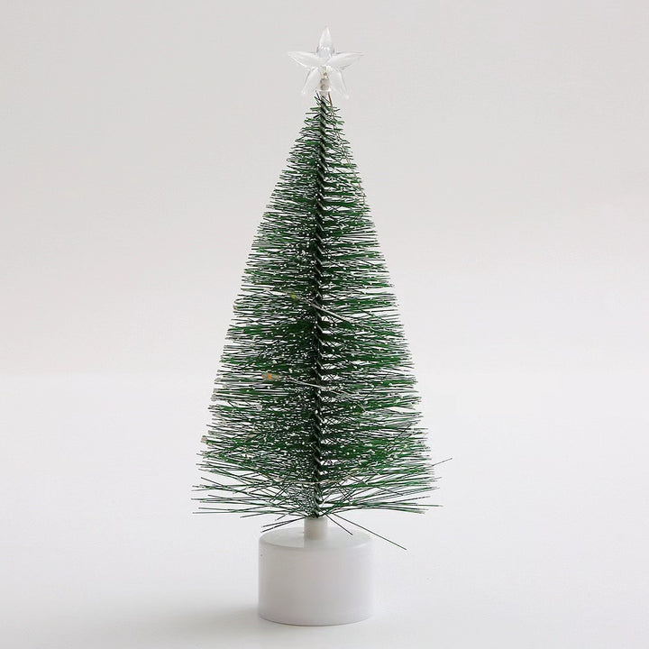 Mini Christmas tree made of pine needles, 17 cm