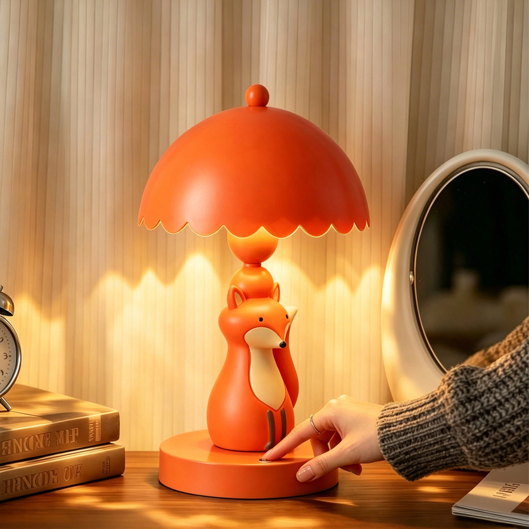 Cartoon Fox Table Lamp with Color Change