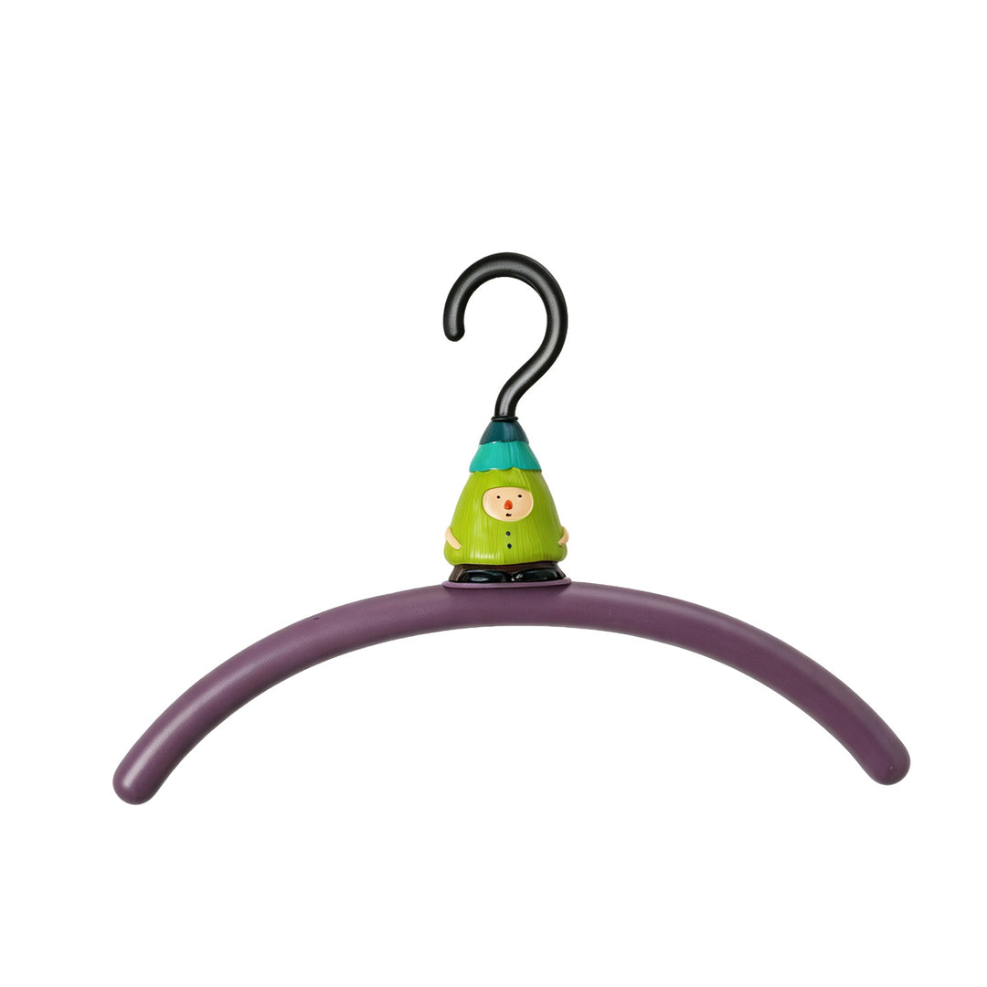 Clothes hanger with forest motif, shape-stable, scratch-free