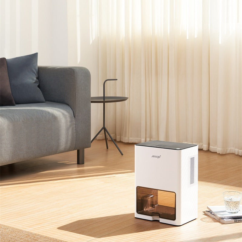 Electric dehumidifier for living spaces, 2.6-4.0 liters