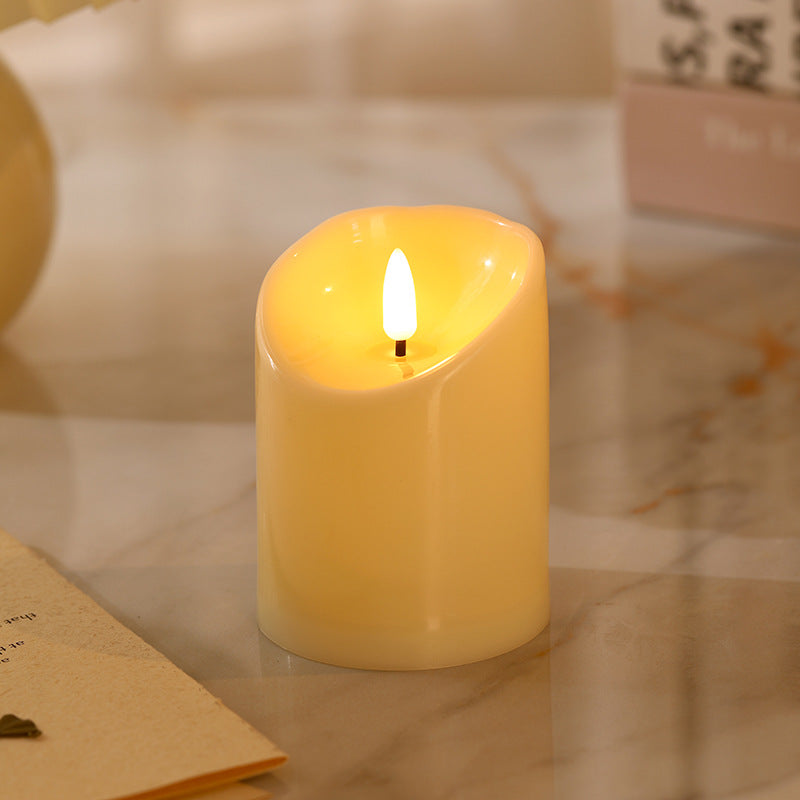 Realistic LED Stump Candles