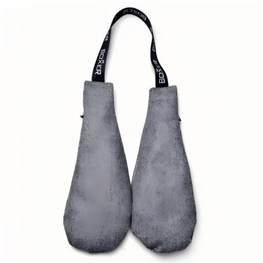 Odor-absorbing activated charcoal bag for sports equipment