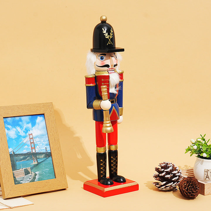 Nutcracker figure made of wood, 30 cm, Christmas decoration