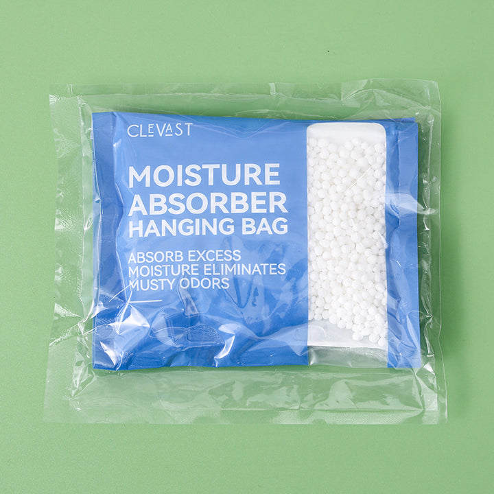 Hanging dehumidifier bag for the household