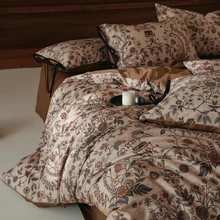 Long-staple cotton bedding, satin, digital print