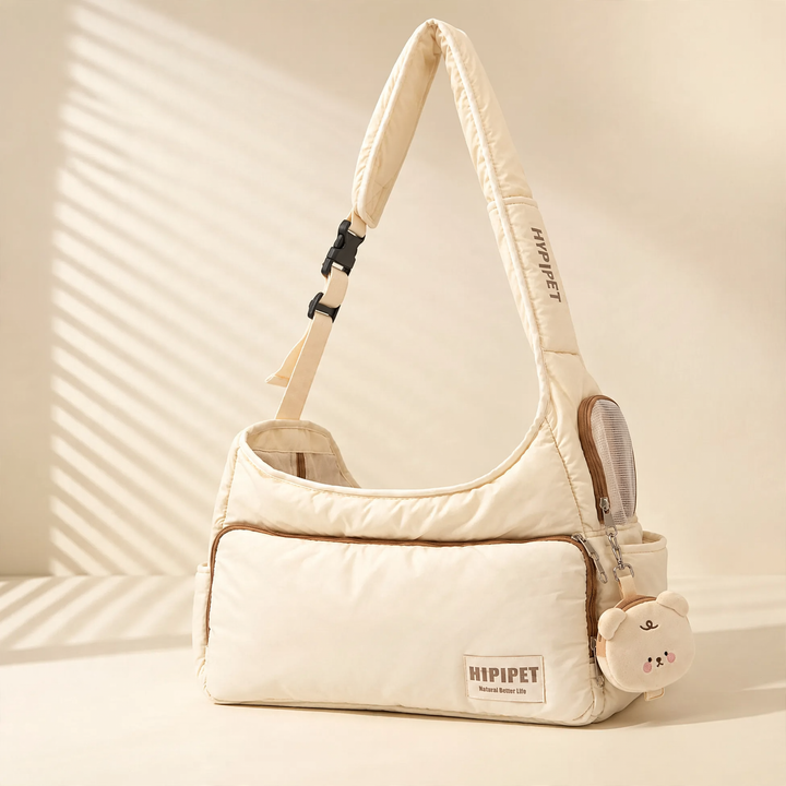 Tote bag made of canvas for cats and small dogs