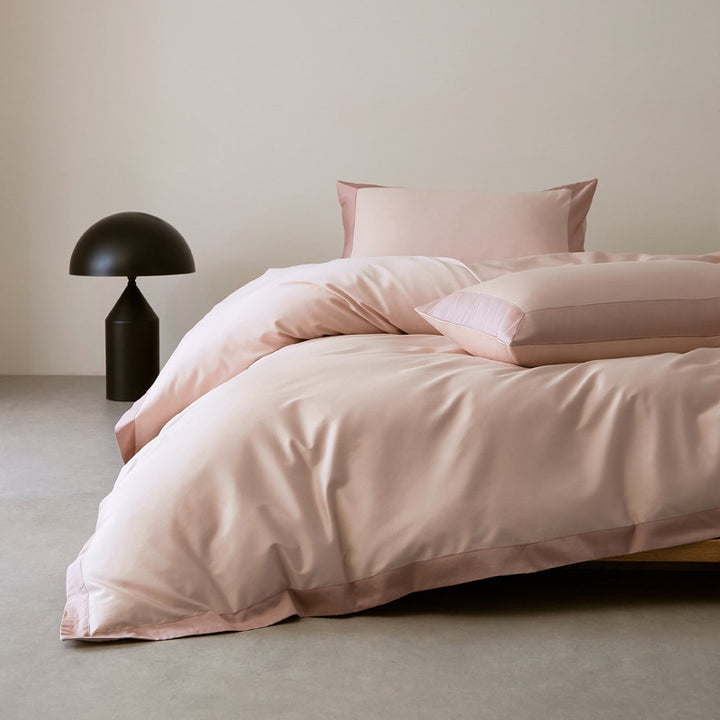 Cotton bedding set, 4-piece, long-staple, year-round