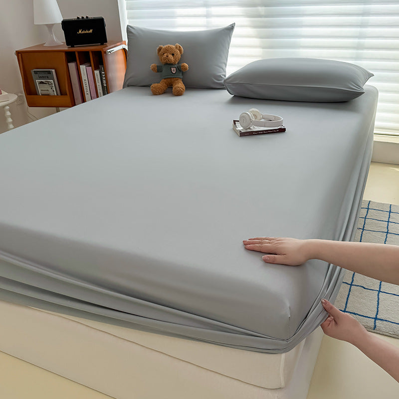 Fitted sheet made of cotton blend