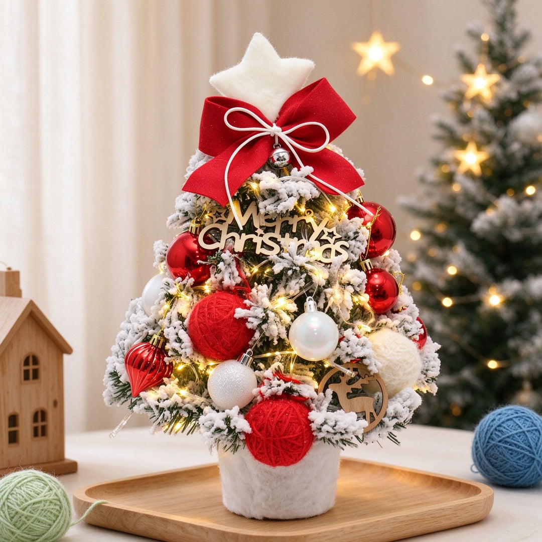 Mini Christmas Tree with Lighting, 35 or 45 cm
