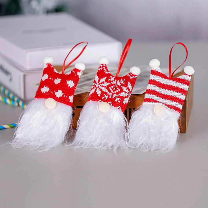 Christmas Tree Ornament Gnome Set