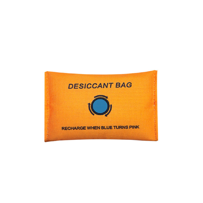 Silica gel moisture absorber for humidity control