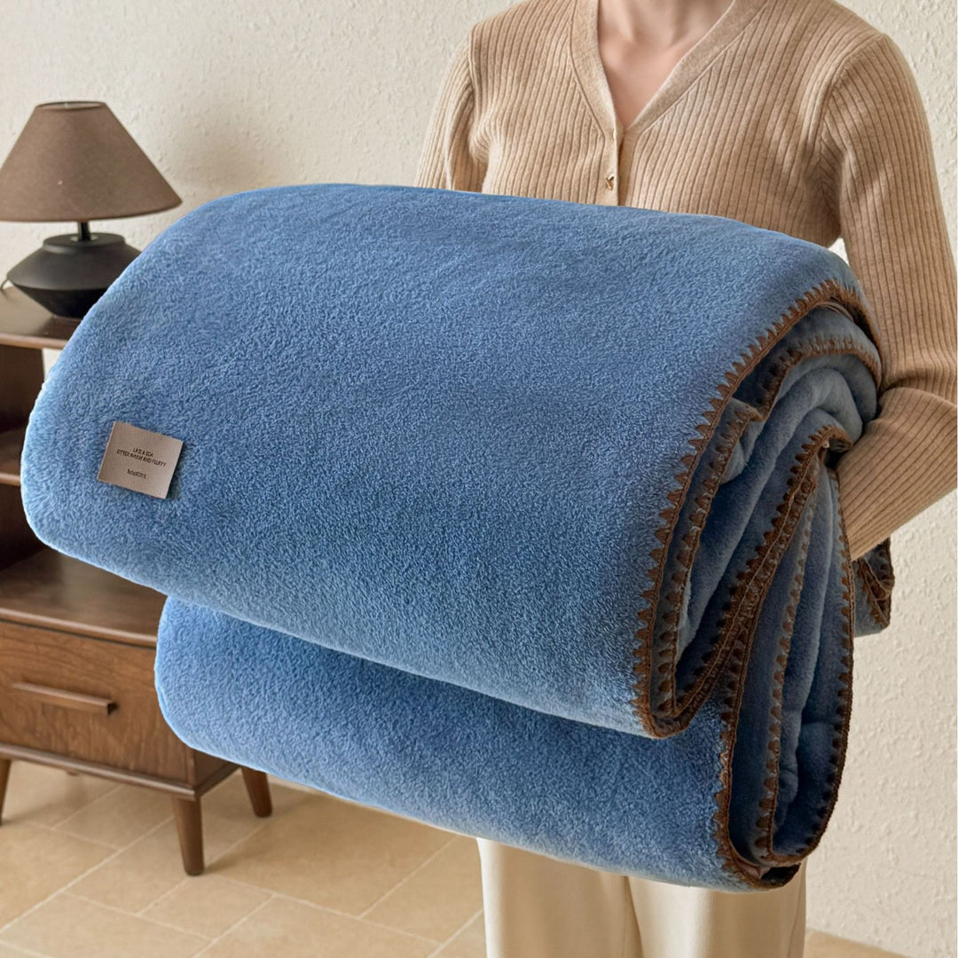 Reversible cuddly blanket, 180x200-220cm, warm