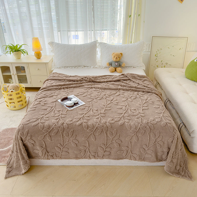 Soft throw blanket, solid color, various sizes