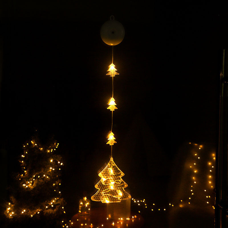 LED Christmas suction light for window