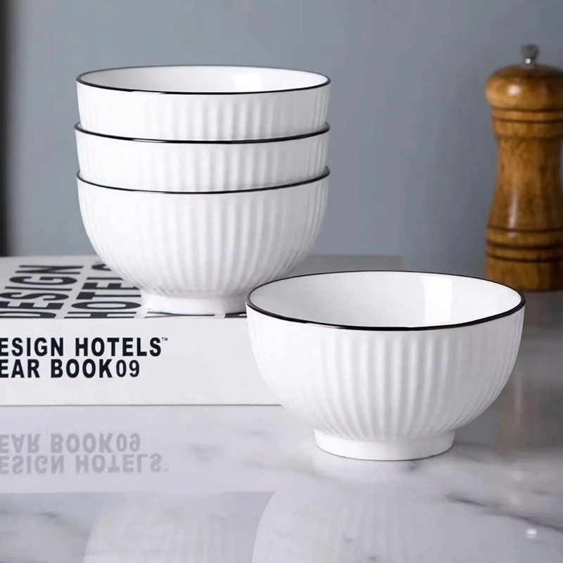 Ceramic dining set, Japanese style, various sizes