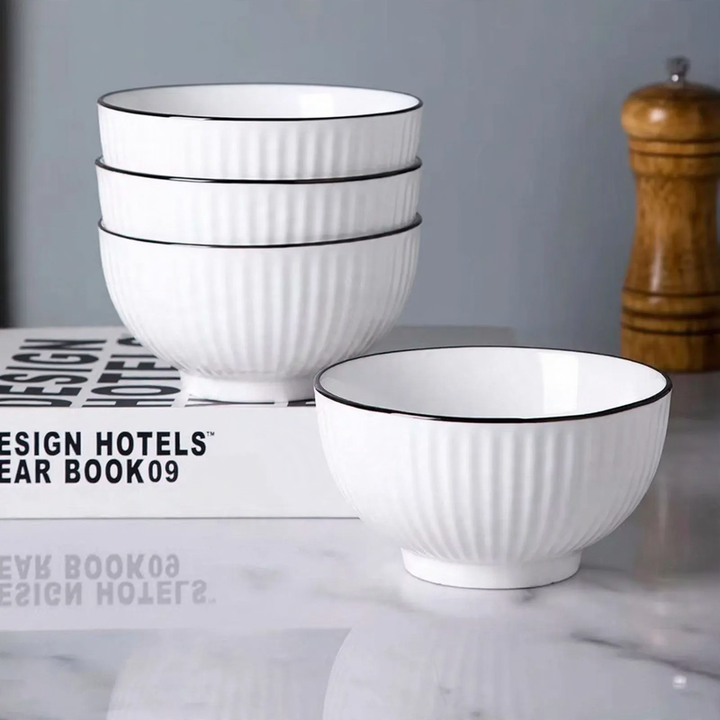 Ceramic dining set, Japanese style, various sizes