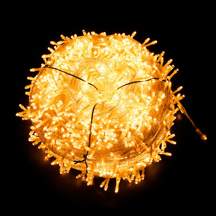 LED string lights for indoor and outdoor areas