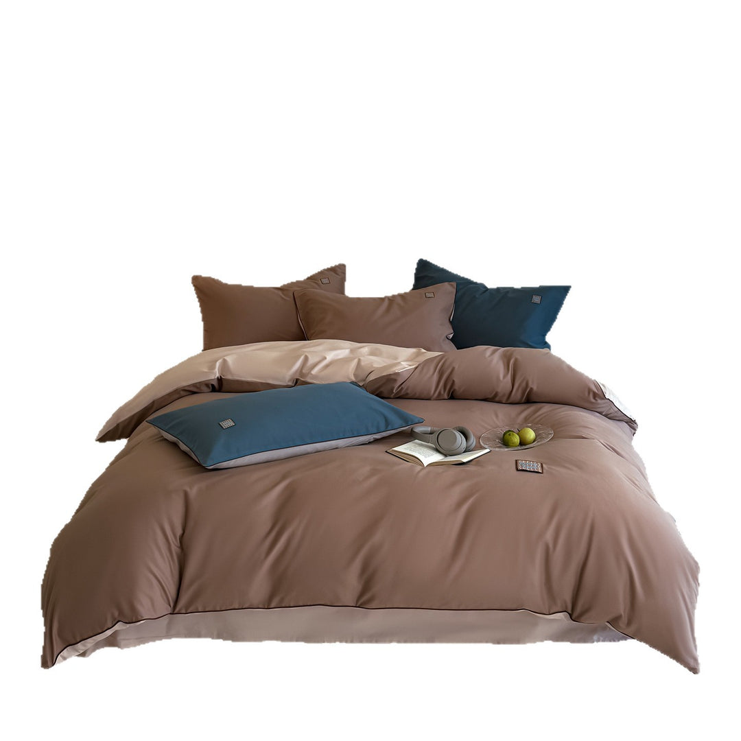 Winter bedding set made of long-staple camel hair, 100 cotton