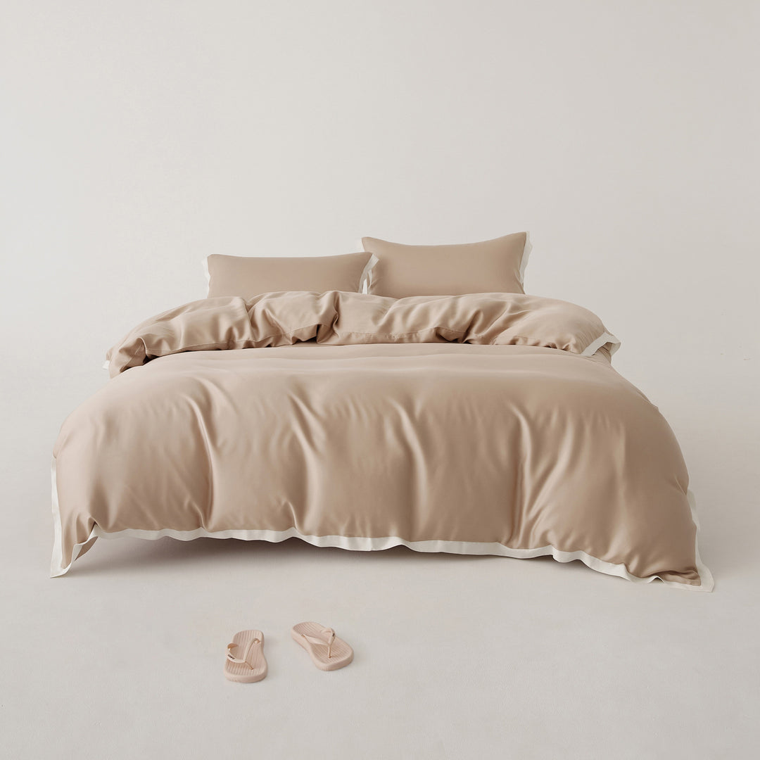 Lyocell bedding with cooling effect for summer