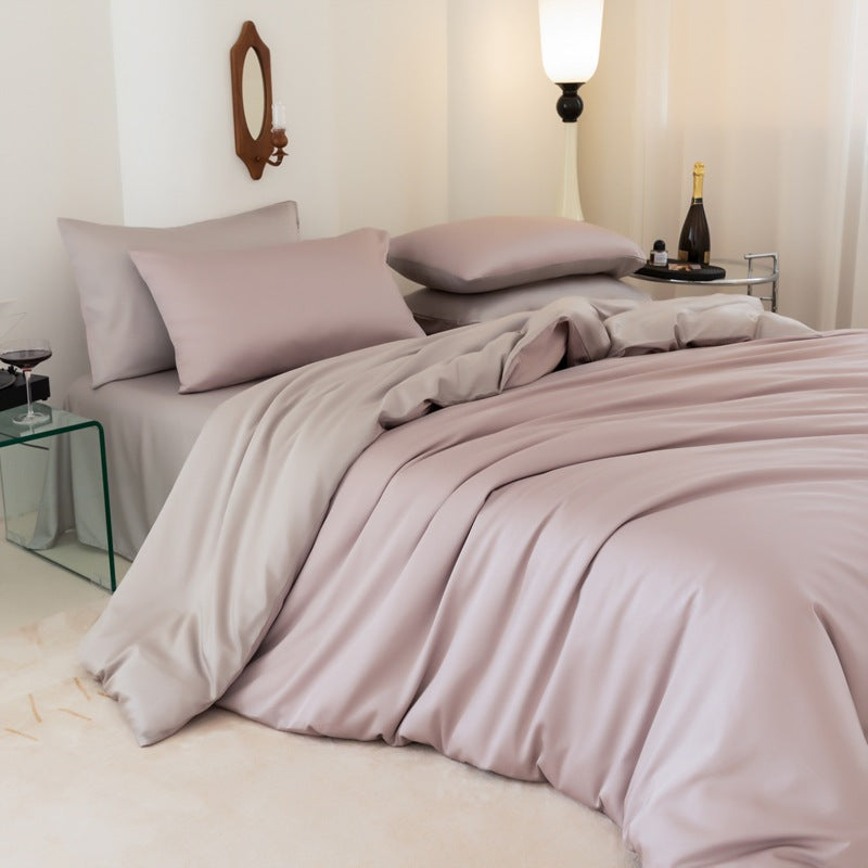 Lyocell-Cotton-Bedding-Set, silky soft, solid color