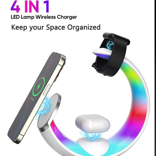 3-in-1 Magnetic Charging Station with Night Light