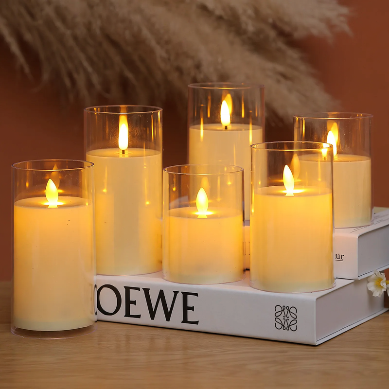 LED-Stumpen candle, various sizes