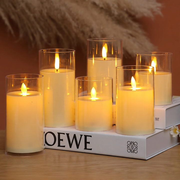 LED-Stumpen candle, various sizes