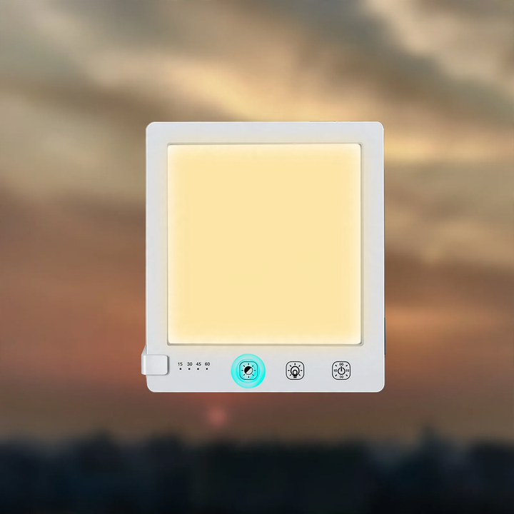 LED Light Therapy Panel, 10000 Lux, 140x160x10 mm