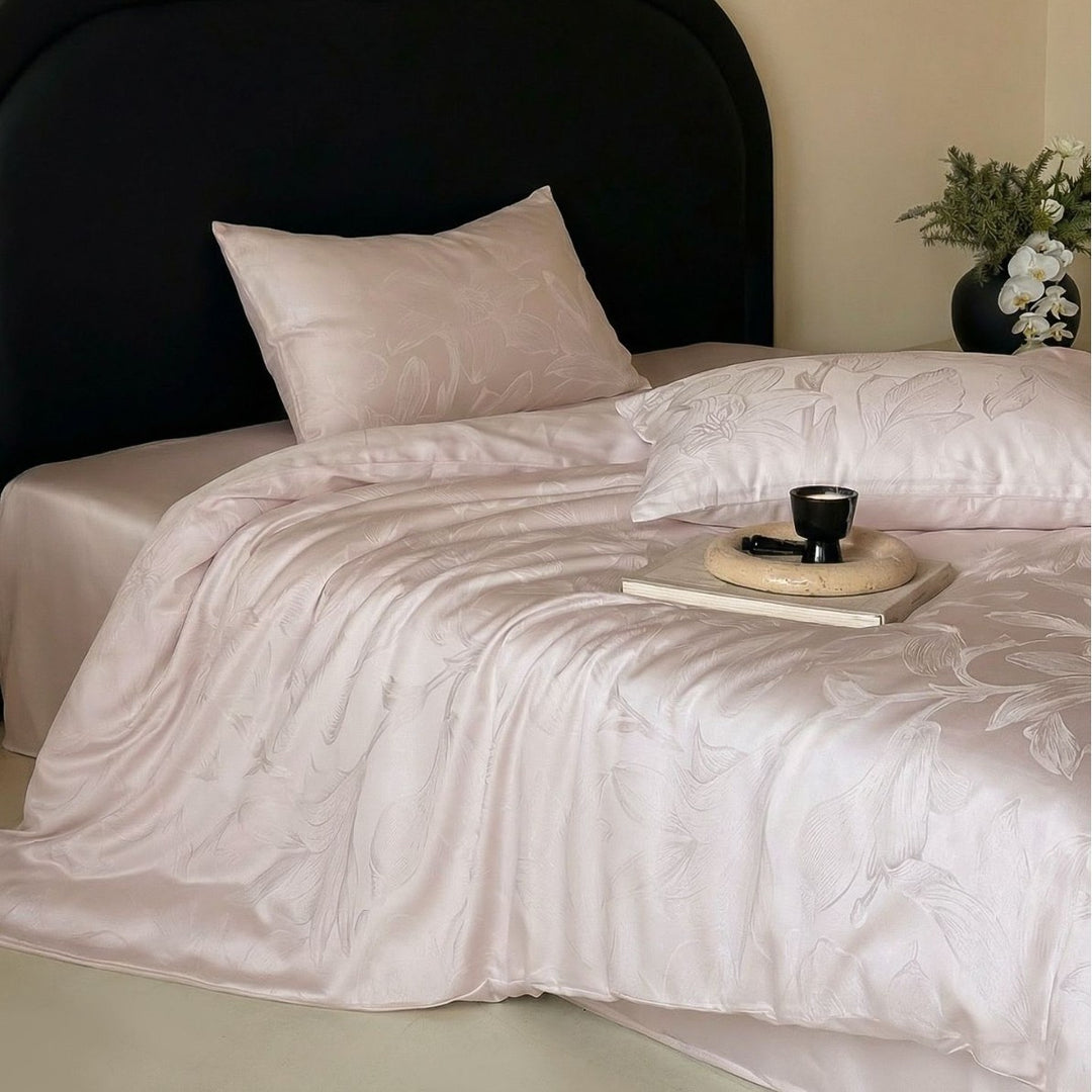 Tencel bedding set, 4-piece, cooling and elegant
